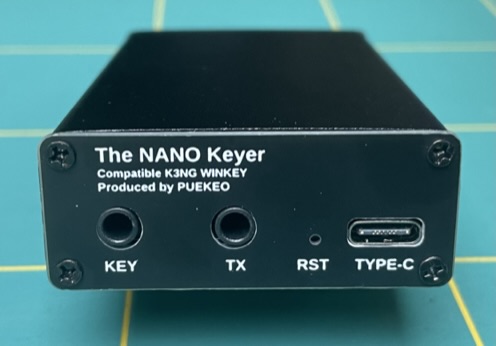 Nano Keyer Rückseite